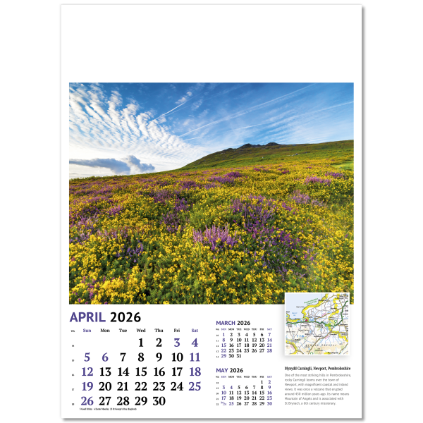 Britain in Pictures Wall Calendar