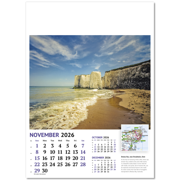 Britain in Pictures Wall Calendar