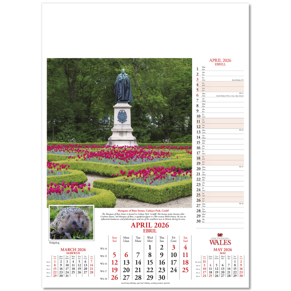 Discovering Wales Wall Calendar