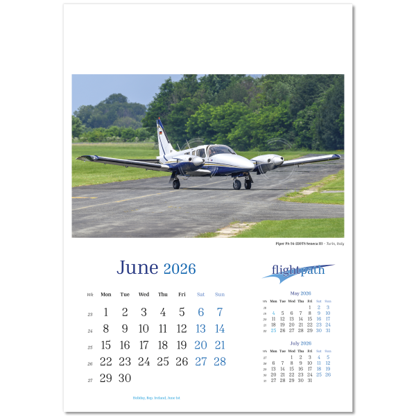 Flightpath Wall Calendar