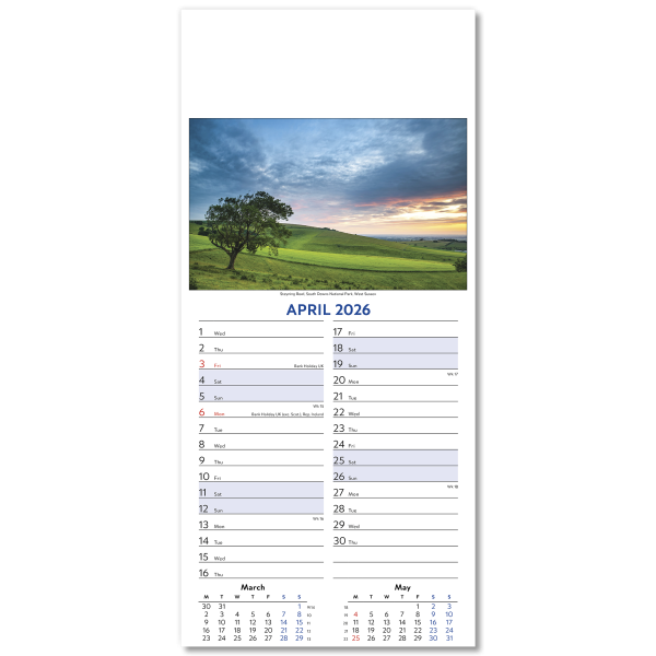 Gallery of Britain Wall Calendar