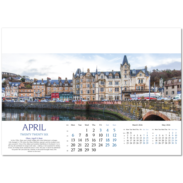 Images of Scotland Wall Calendar