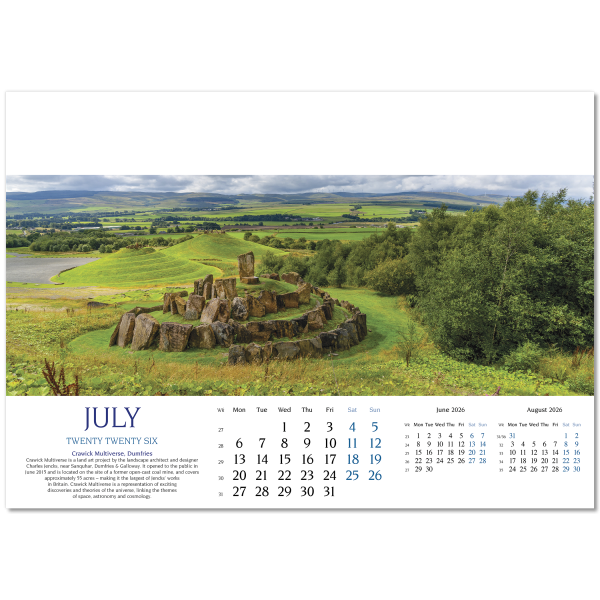 Images of Scotland Wall Calendar