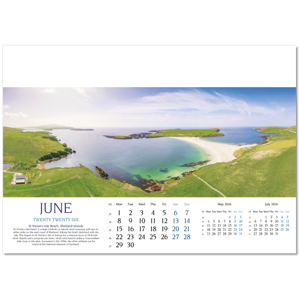 Images of Scotland Wall Calendar