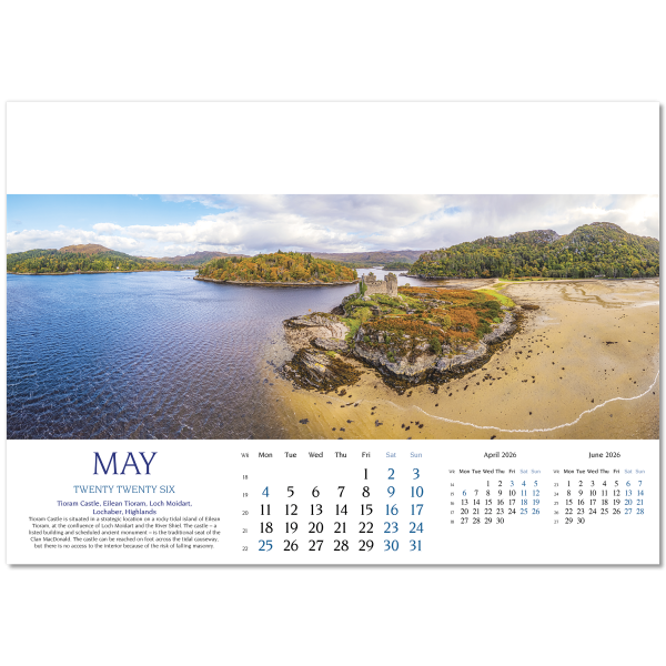 Images of Scotland Wall Calendar