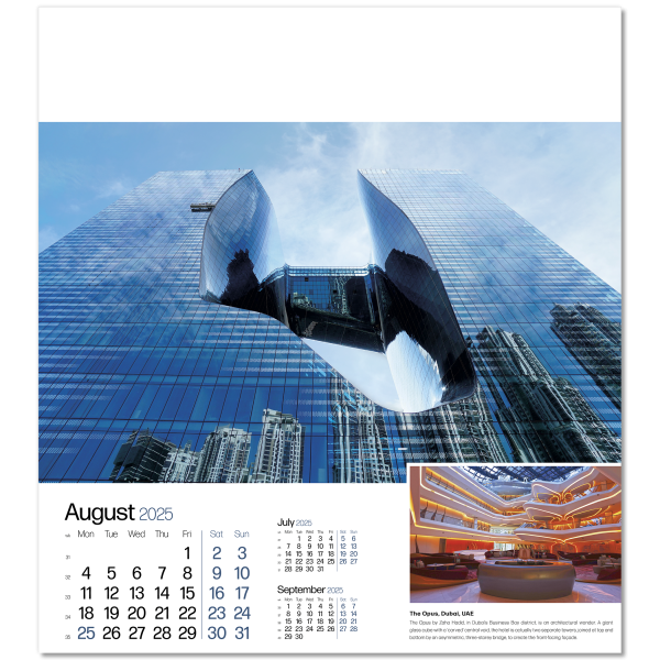 Megastructures Wall Calendar