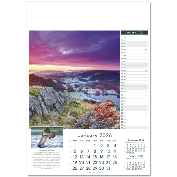 Wonders of Nature Wall Calendar