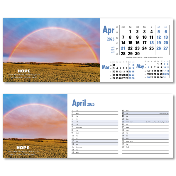 Inspirations Desk Calendar