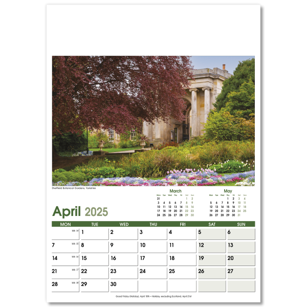 Heritage Wall Calendar - 13 Leaf